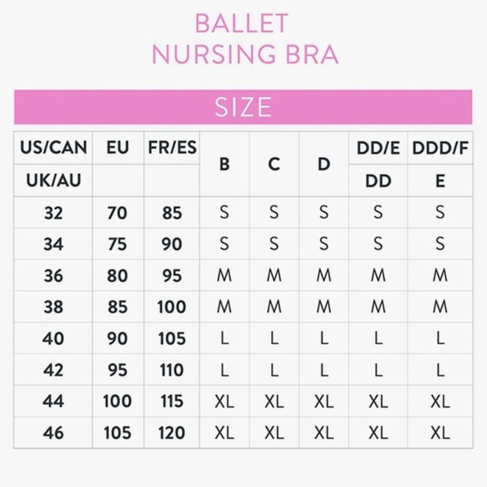Bravado Ballet Nursing Bra Adjustable Straps Maternity Bralette Striped - Picture 5 of 8